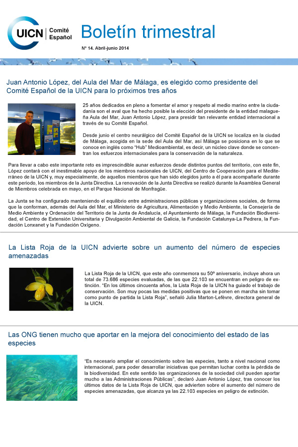 Nº 14. Abril-Junio 2014