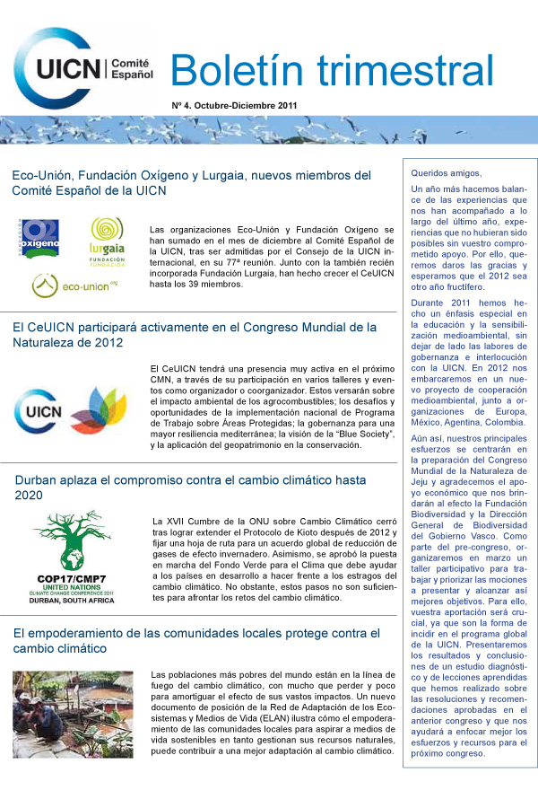 Nº 4. Octubre-Diciembre 2011