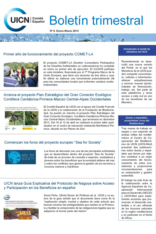 Nº 9. Enero-Marzo 2013