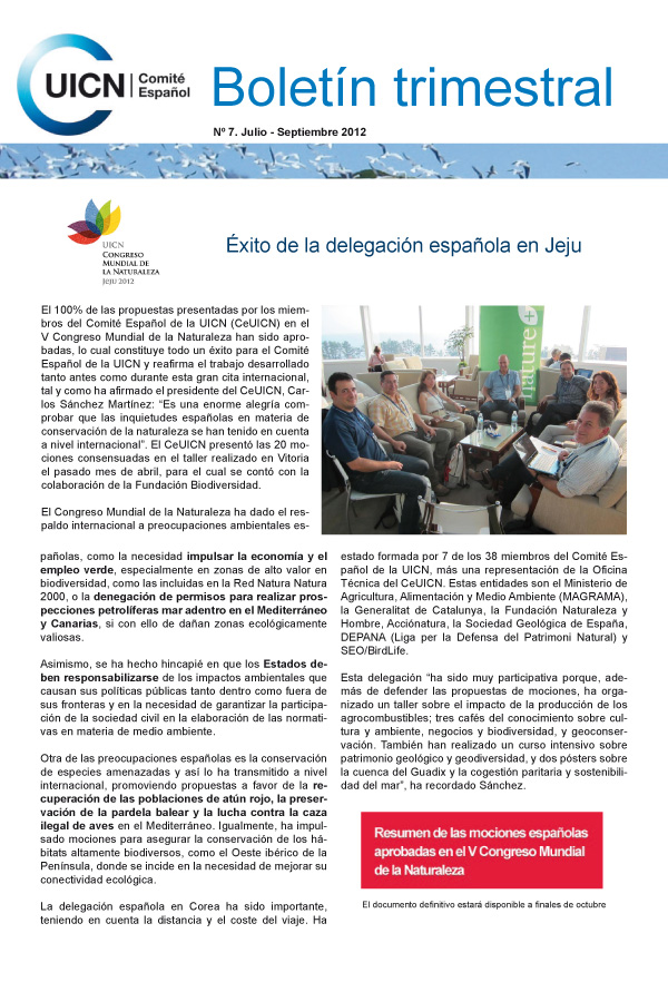 Nº 7. Julio-Septiembre 2012