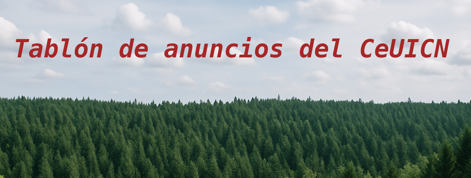 Tablón de anuncios CeUICN