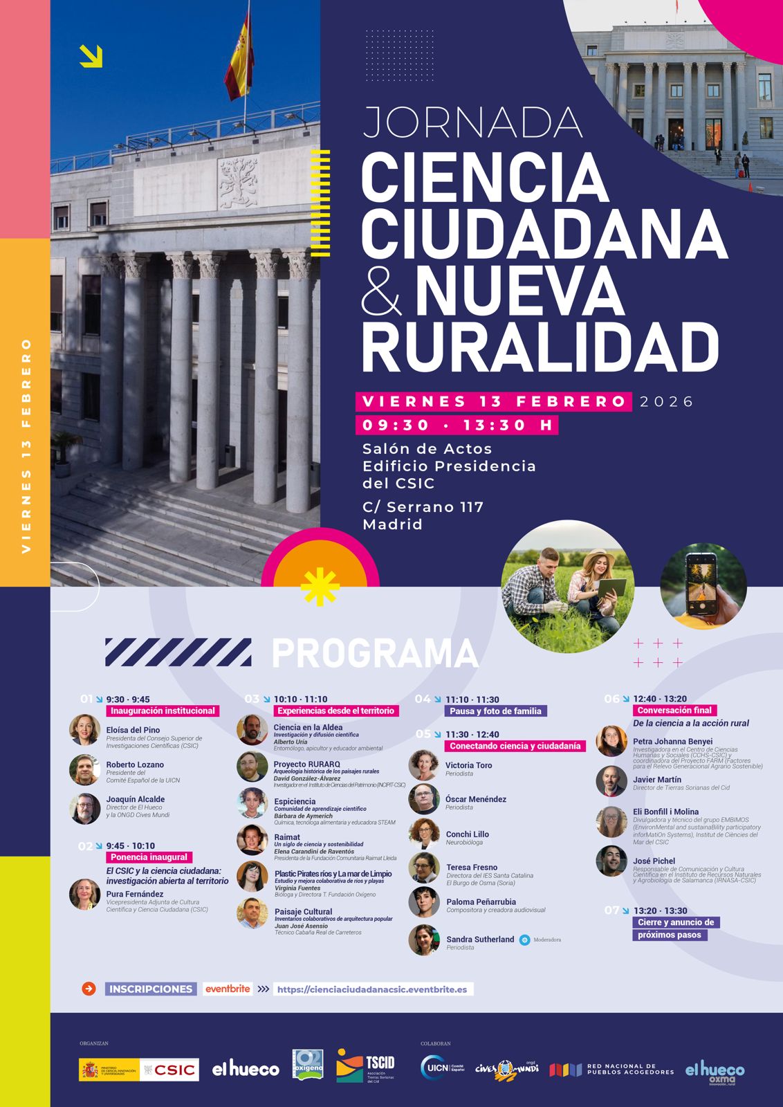 Jornada «Ciencia Ciudadana y Nueva Ruralidad»