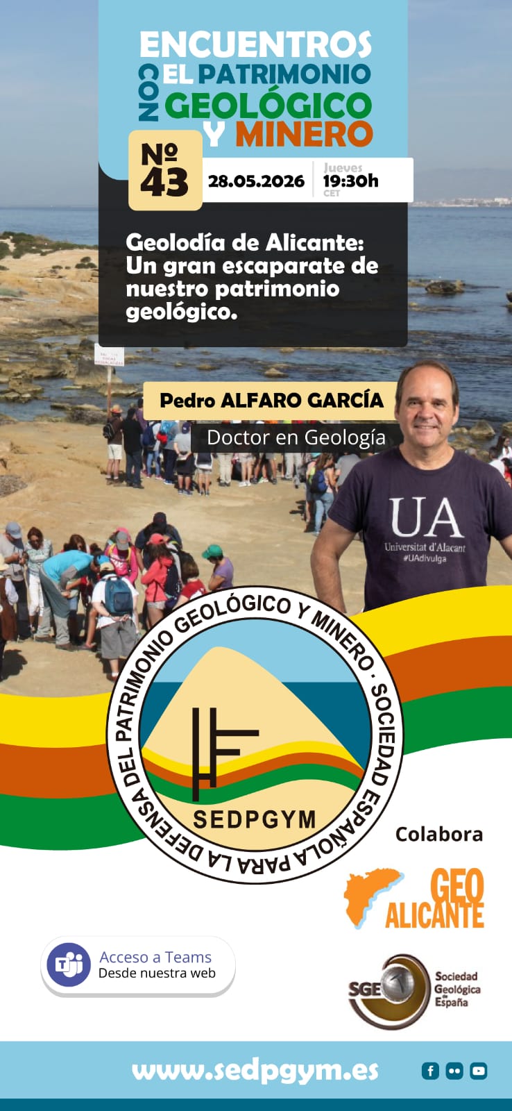 Geolodía de Alicante: Un gran escaparate de nuestro patrimonio geológico.